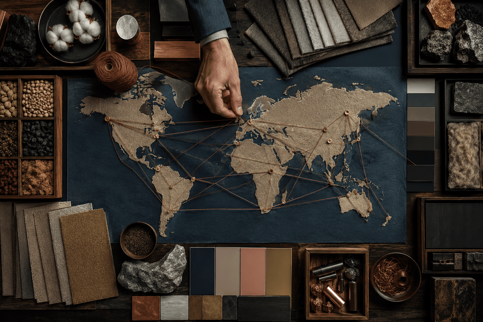 VITON13 conceptual editorial illustration accompanying A practical framework for reading global market context without chasing headlines