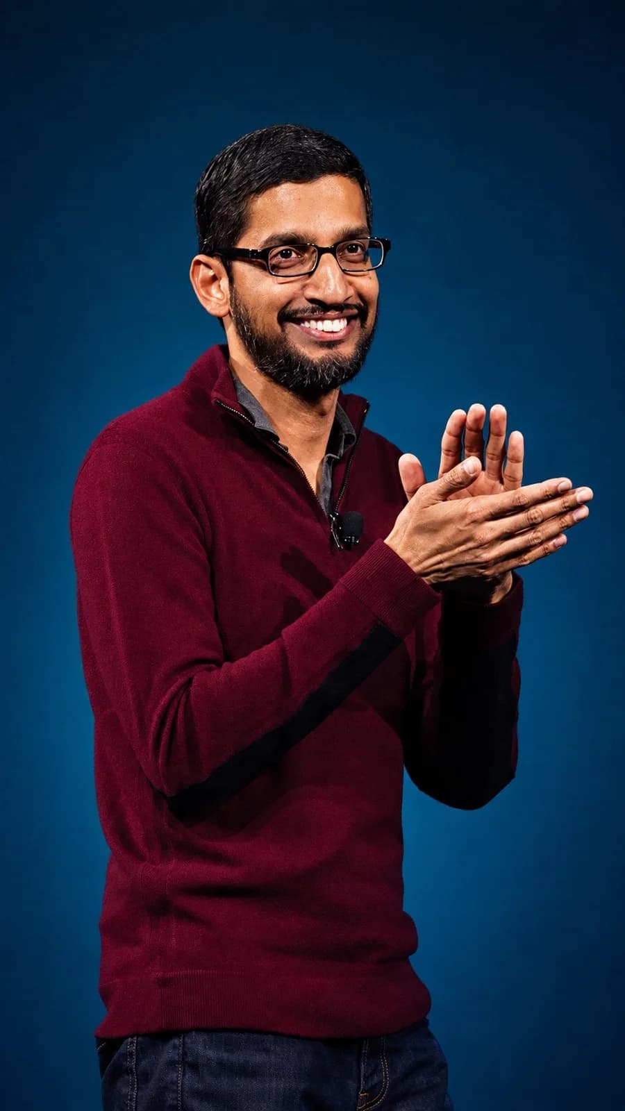 Portrait of Alphabet and Google CEO Sundar Pichai
