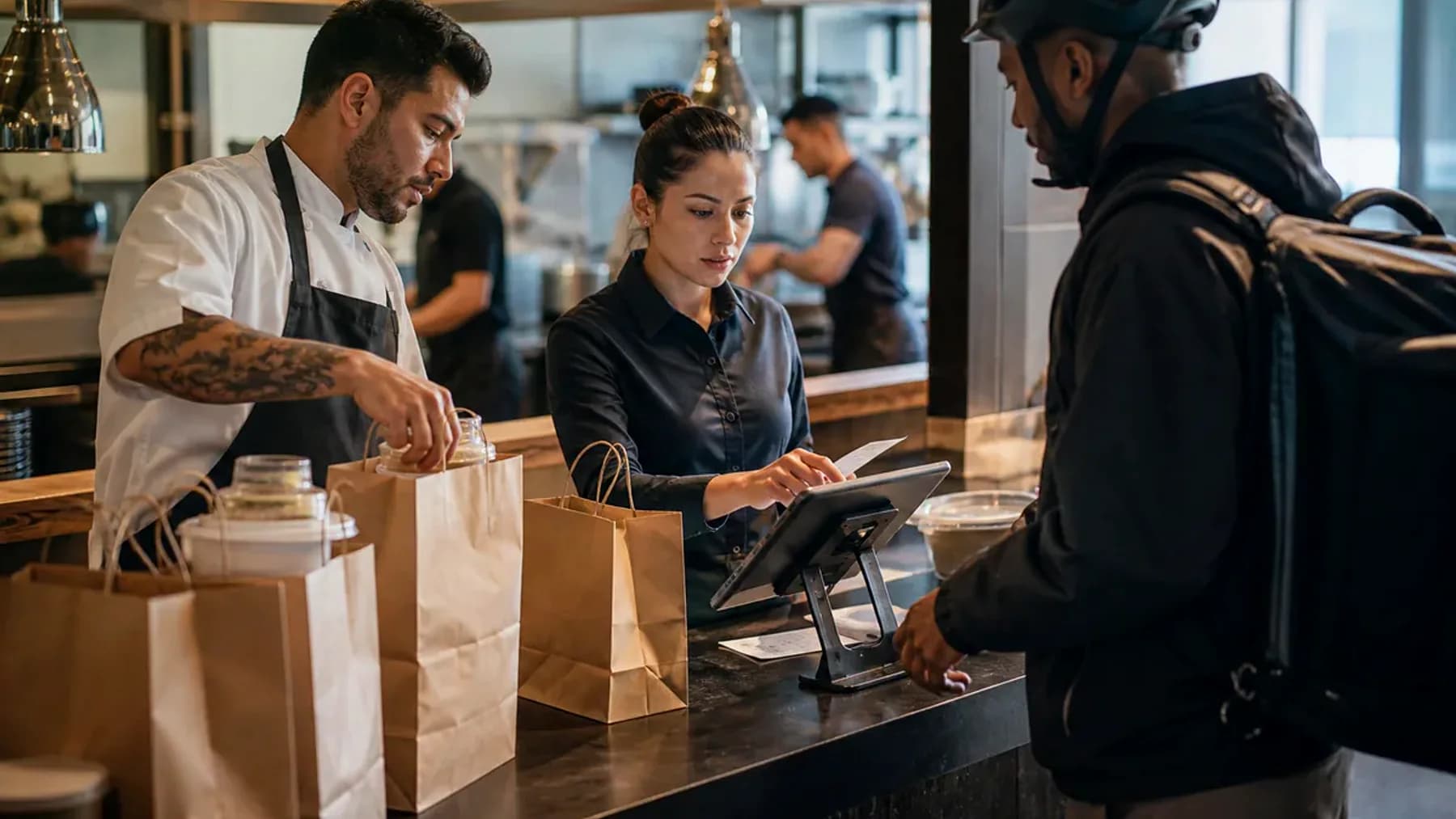 What a complete Restaurant ordering and delivery platform project should deliver in 2026. Editorial cover: Restaurant ordering and delivery platform