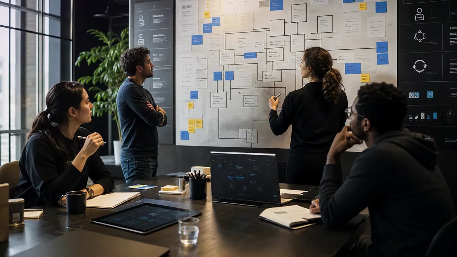 Build SaaS platform development in 2026: decisions to make before production. Editorial cover: SaaS platform development