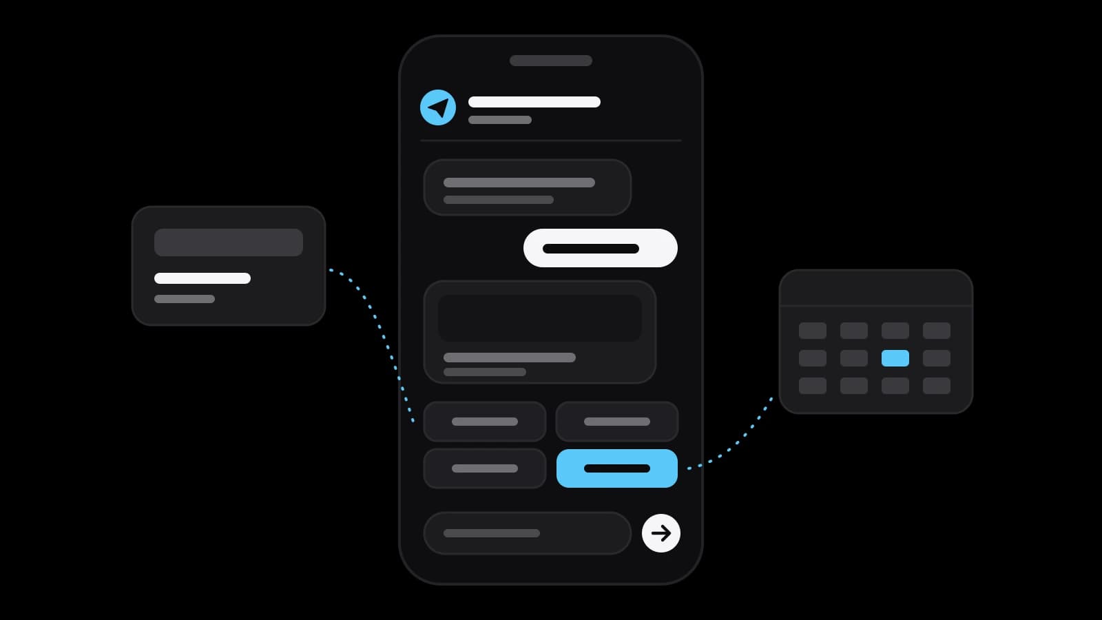 Portada de VJOURNAL para «Bot de Telegram para empresas: qué es y qué puede construir un negocio con él»