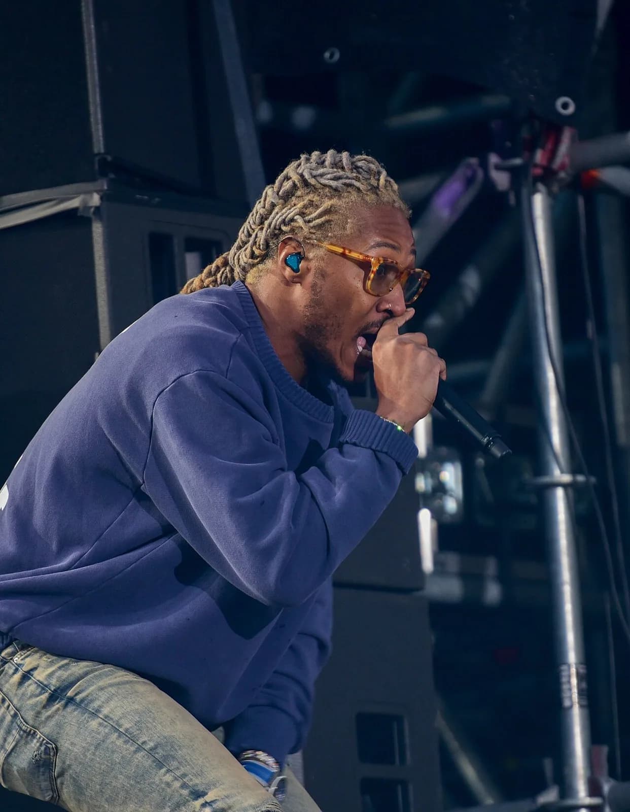 Portrait of rapper Future