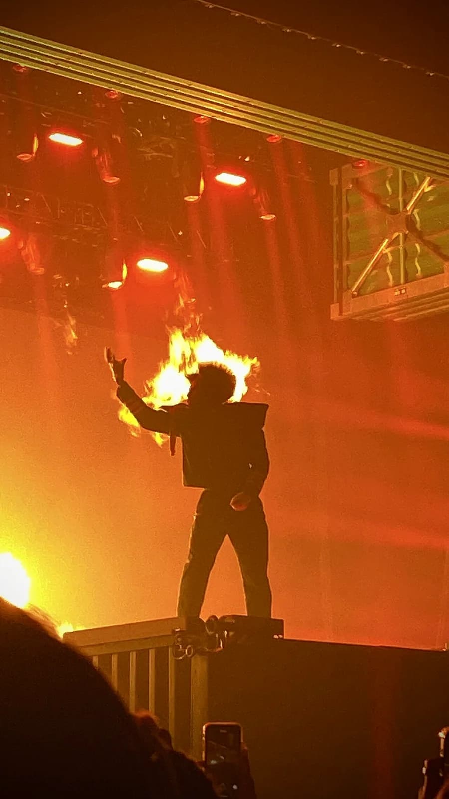 Tyler, The Creator performing in 2025