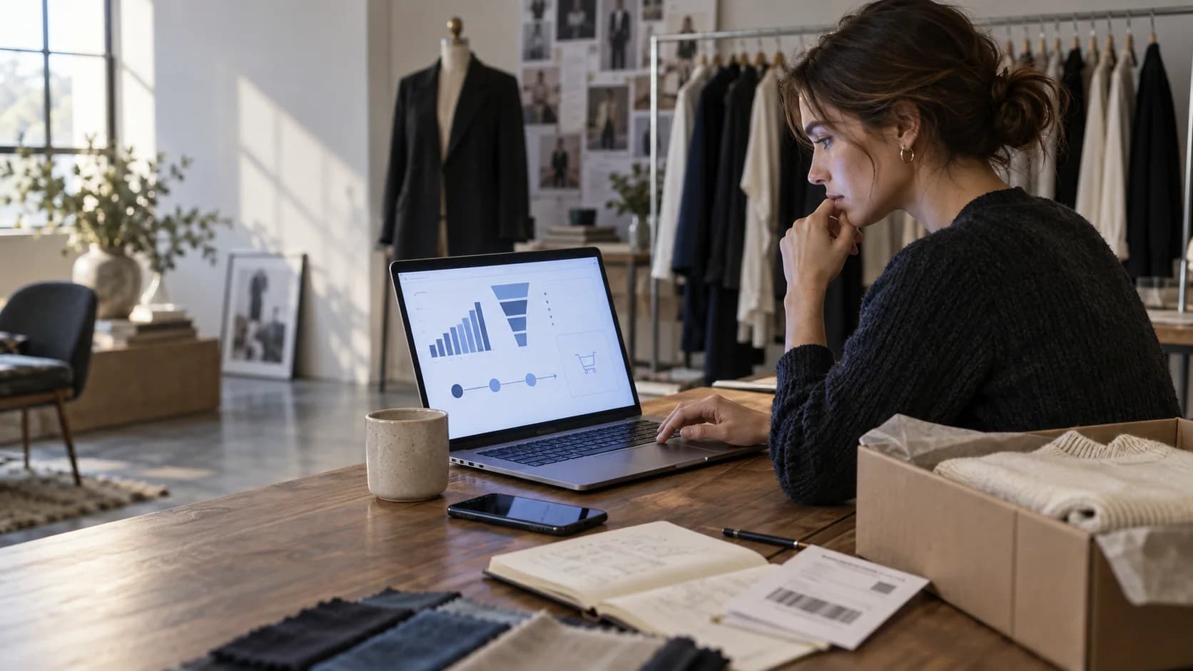 Couverture VJOURNAL pour « Des visites, mais pas de commandes : que vérifier avant de refaire une boutique de vêtements ? »